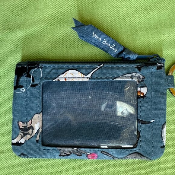 VERA BRADLEY CAT'S MEOW ZIP ID CASE:NWT CATS (#2) - Picture 7 of 10